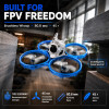 FPV комплект BETAFPV Meteor75 Pro RTF - аналоговий FPV-дрон з камерою C03, окулярами VR03 та пультом LiteRadio 2 SE ELRS 2.4G